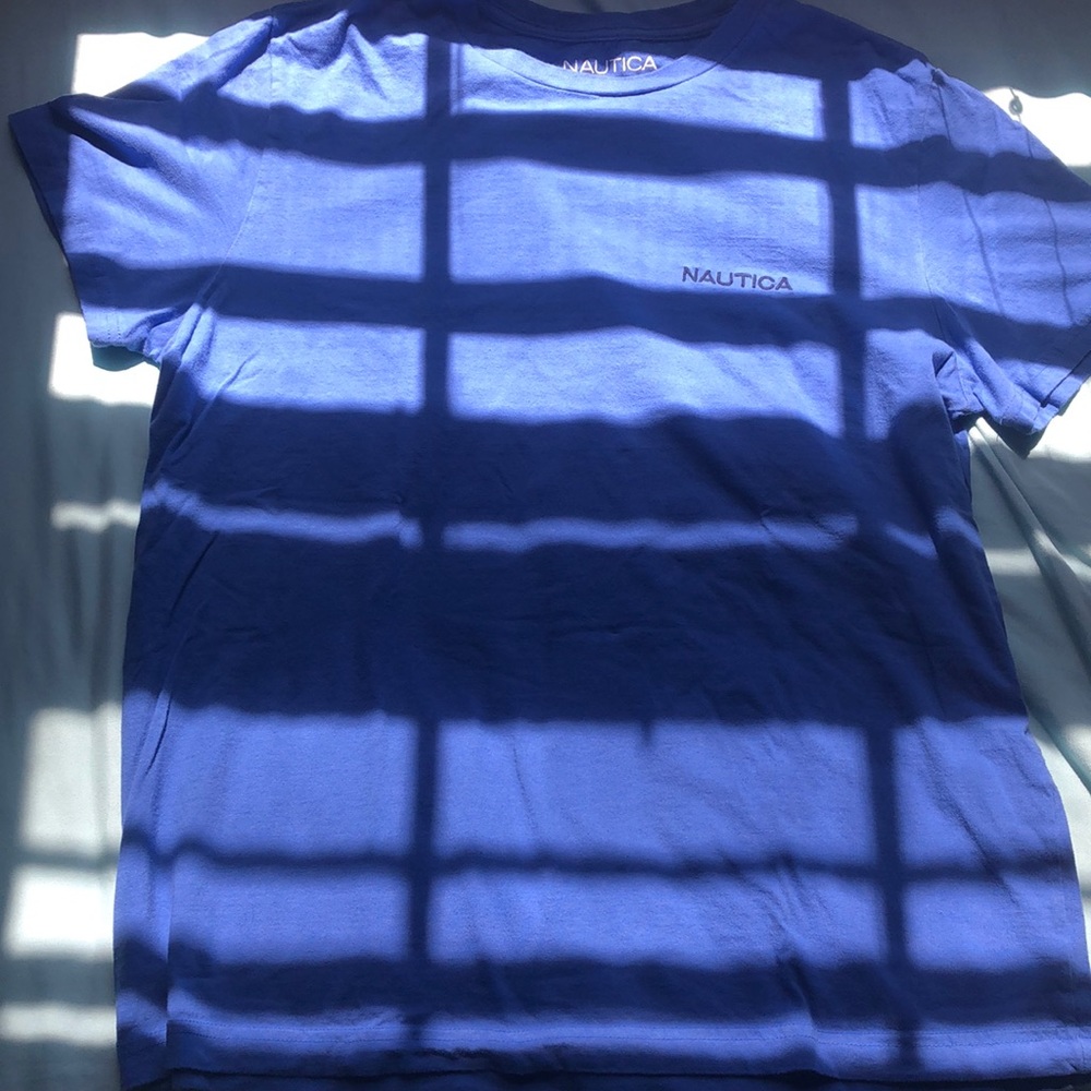 Blue náutica t-shirt
